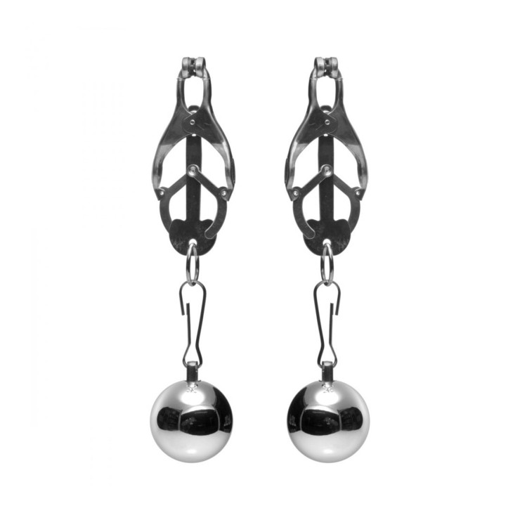 PINZETTE PER CAPEZZOLI CON PESETTO IN METALLO MASTER SERIES 2