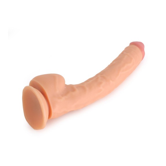SEX TOY DILDO REALISTICO GRANDI DIMENSIONI 37 CM CON VENTOSA MEGA COX KIOTOS