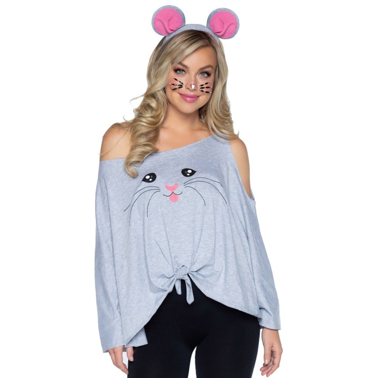 TRAVESTIMENTO SEXY DA TOPOLINO PER DONNA 2 PEZZI MOUSE...