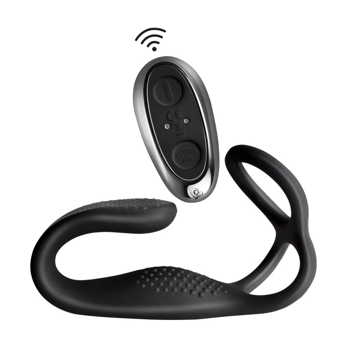 VIBRATORE ANALE CON STIMOLATORE DEL PERINEO E...