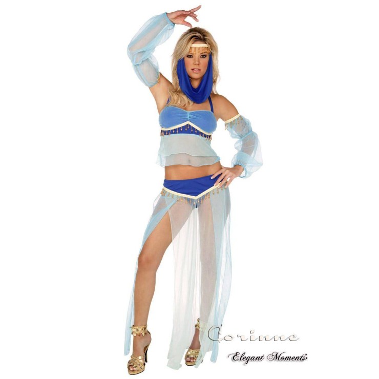 copy of COSTUME DONNA SEXY DANZATRICE DEL VENTRE 4 PEZZI