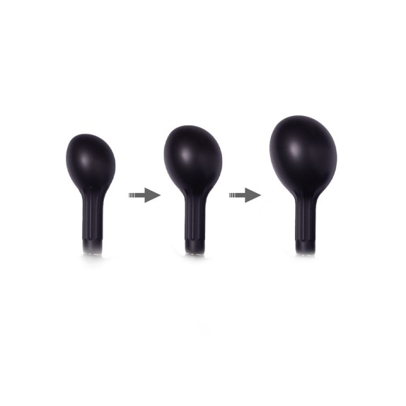 PLUG ANALE GONFIABILE CON POMPETTA A MANO RIMBA