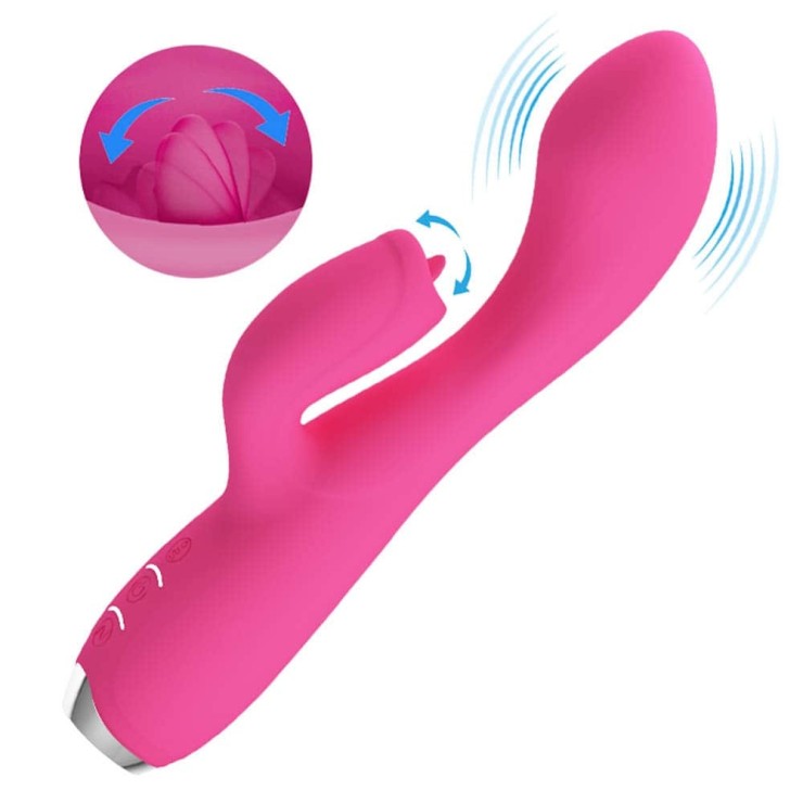 copy of VIBRATORE RABBIT CON LINGUA IN SILICONE SEX TOY... 2