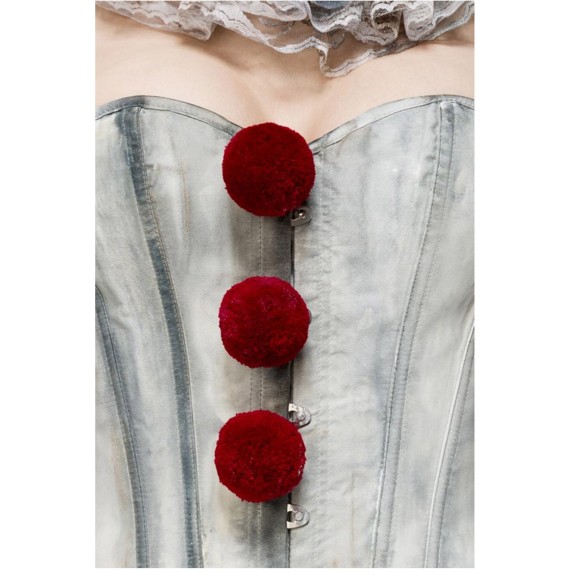 COSTUME PER DONNA DA PENNYWISE PAGLIACCIO ASSASSINO