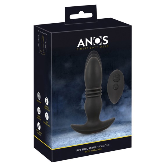 TAPPO ANALE CON MOVIMENTO SU E GIU' SEX TOY THRUSTING MASSAGER ANOS