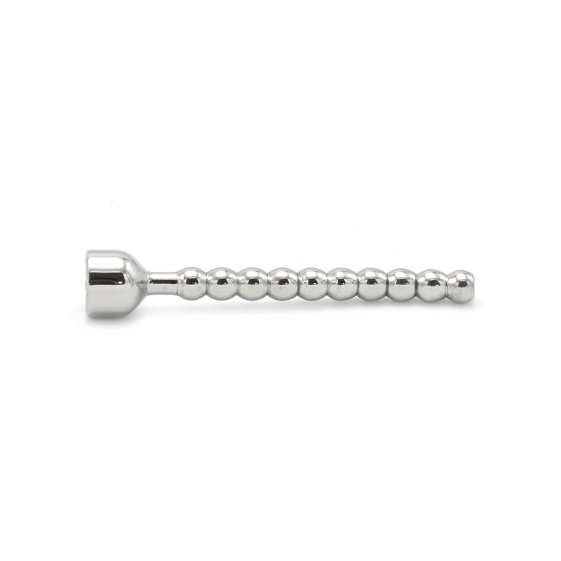 SONDA URETRALE RICURVA E FORATA IN ACCIAIO SEX...