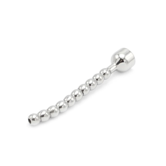SONDA URETRALE RICURVA IN ACCIAIO SEX TOY SHOWER PLUG CURVED