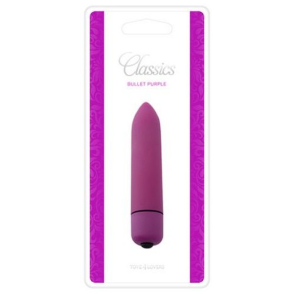 VIBRATORE PICCOLO SEX TOY STIMOLATORE DI CLITORIDE CLASSICS BULLET PURPLE