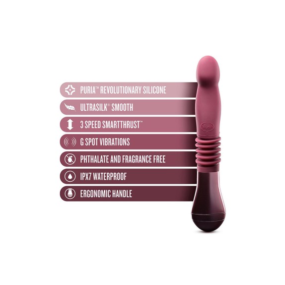 VIBRATORE A SPINTA SU E GIU' PER PUNTO G DONNA TRIXIE TEMPTASIA