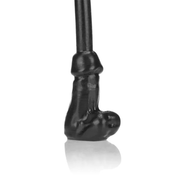 SONDA URETRALE IN SILICONE 14 CM CON MANICO FORMA FALLICA SUPER FLESSIBILE