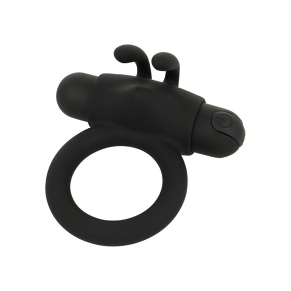 ANELLO VIBRANTE PER IL PENE CON RABBIT PER STIMOLAZIONE CLITORIDEA COCK RING AGRON