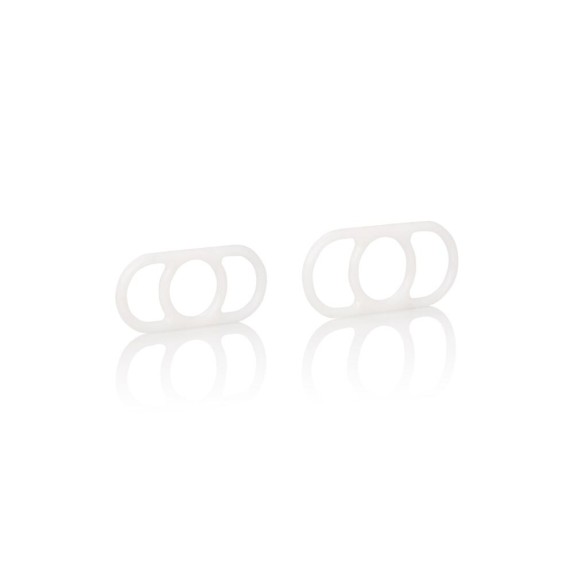 SET 2 ANELLI IN SILICONE PER L'EREZIONE E DA UTILIZZARE CON GLI SVILUPPATORI