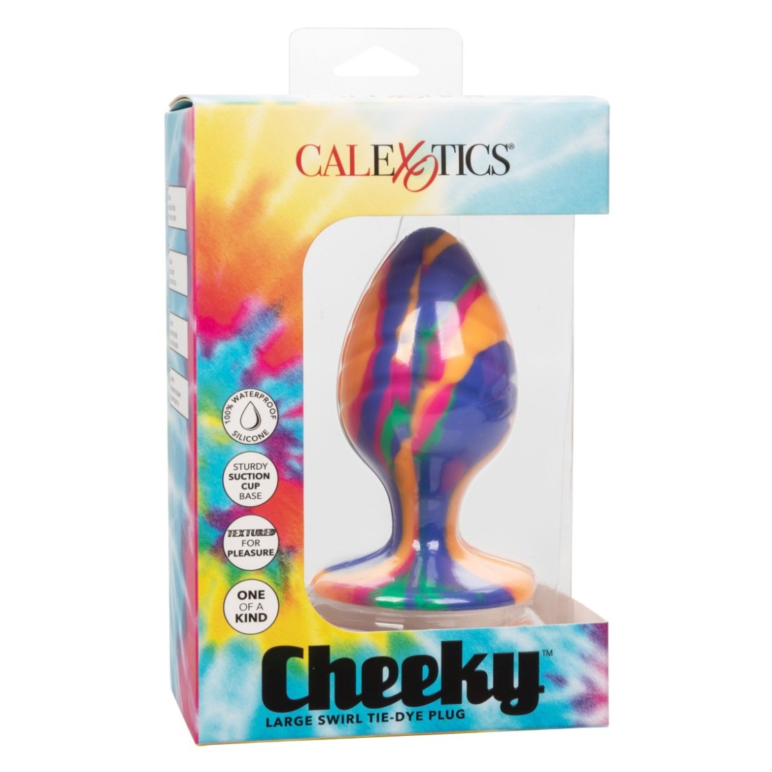 PLUG ANALE SEX TOY MULTICOLOR IN SILICONE...