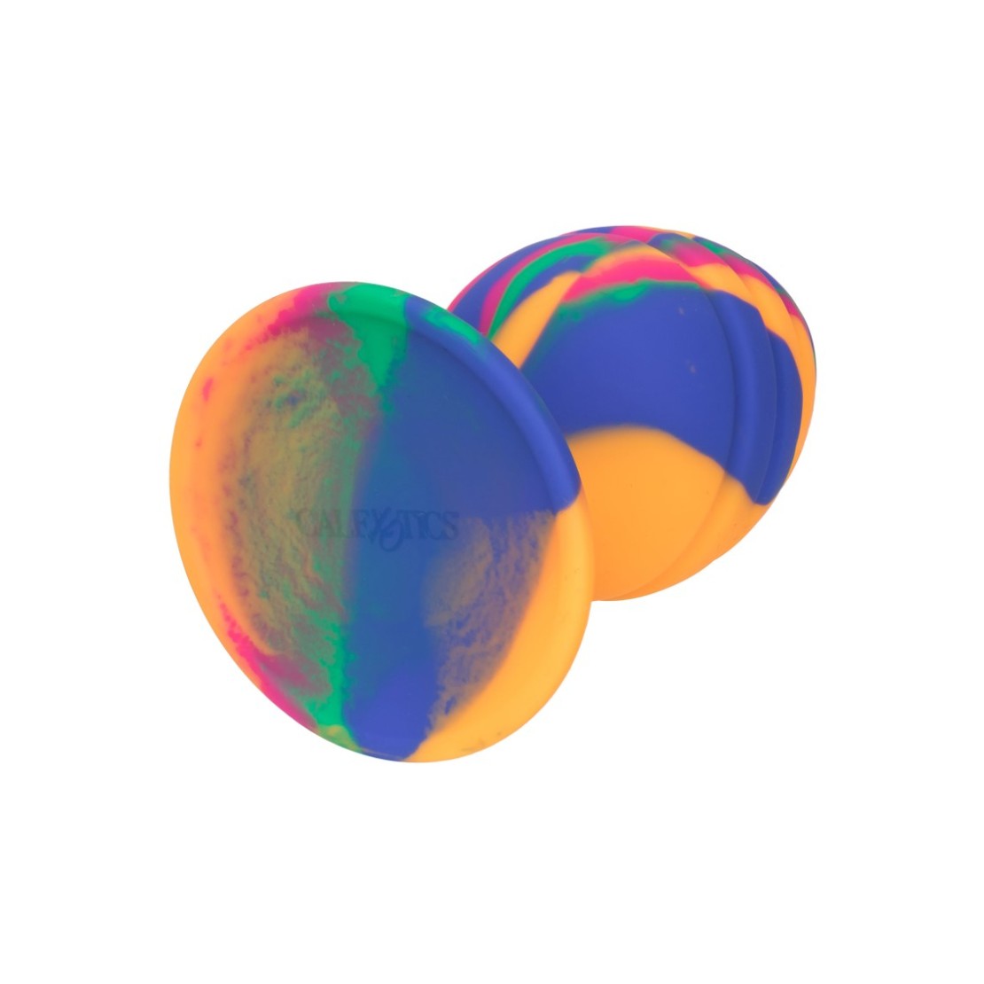 PLUG ANALE SEX TOY MULTICOLOR IN SILICONE...