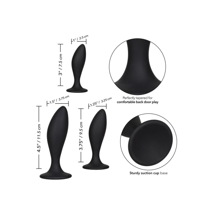 KIT 3 TAPPI ANALI CURVI CON VENTOSA IN PURO SILICONE... 2