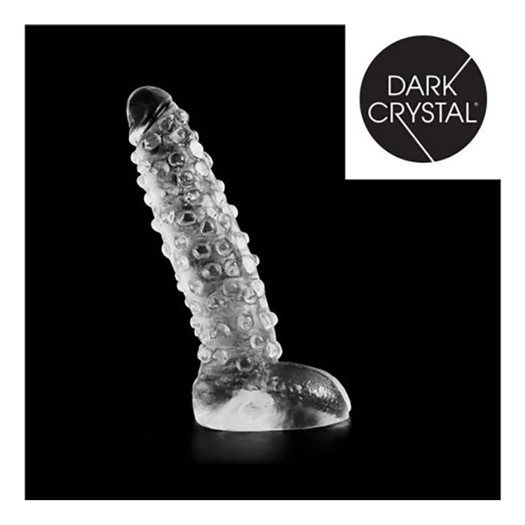 copy of DILDO TRASPARENTE DARK CRYSTAL CLEAR CON RILIEVI...