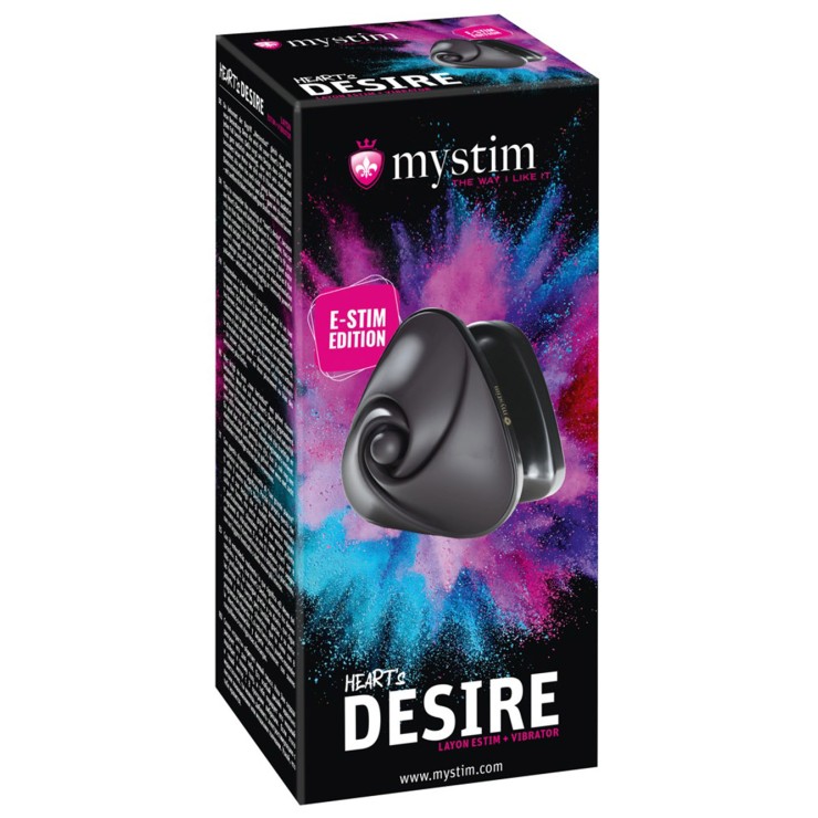VIBRATORE ED ELETTROSTIMOLATORE A FORMA DI CUORE UNISEX...