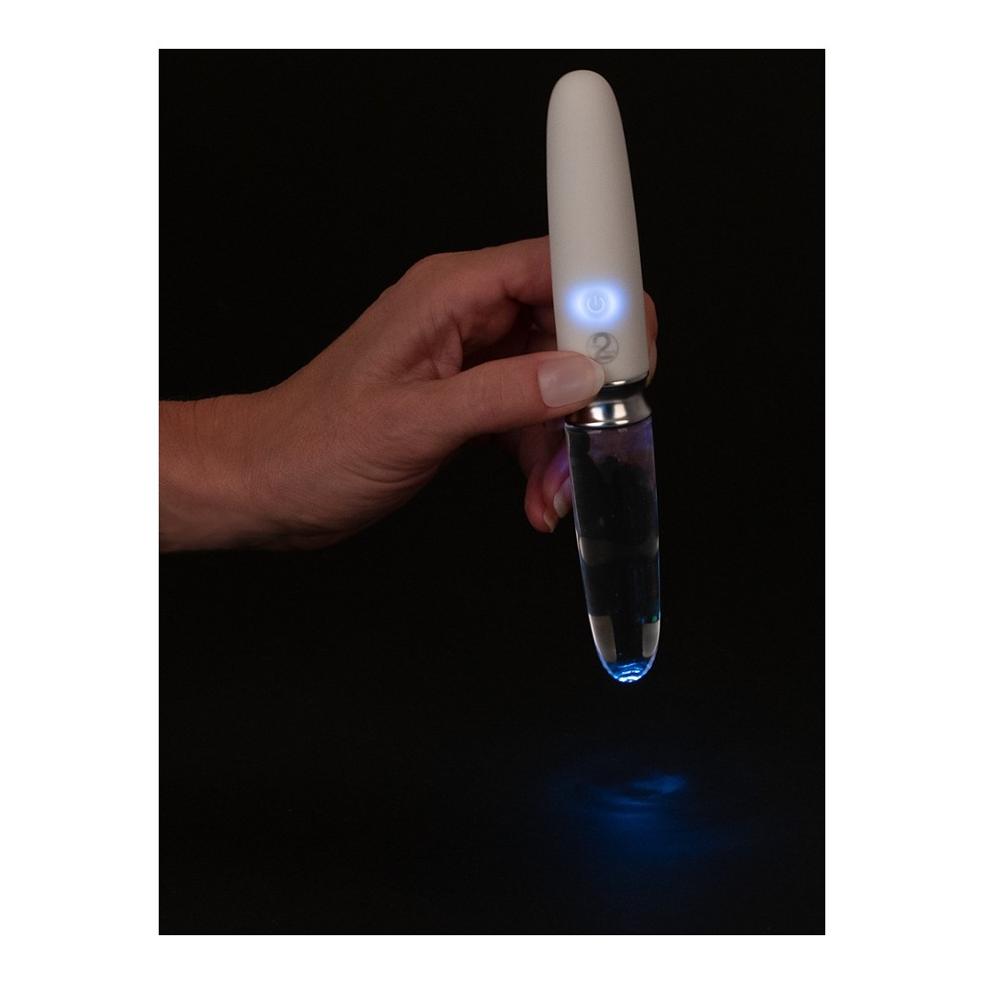 copy of VIBRATORE SEX TOY IN VETRO E SILICONE...