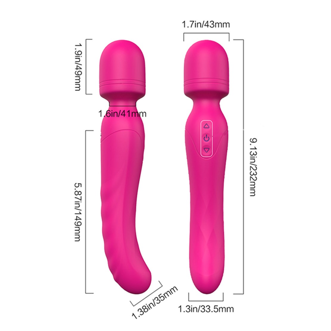 SEX TOY TRE IN UNO: WAND MASSAGGIA CLITORIDE...