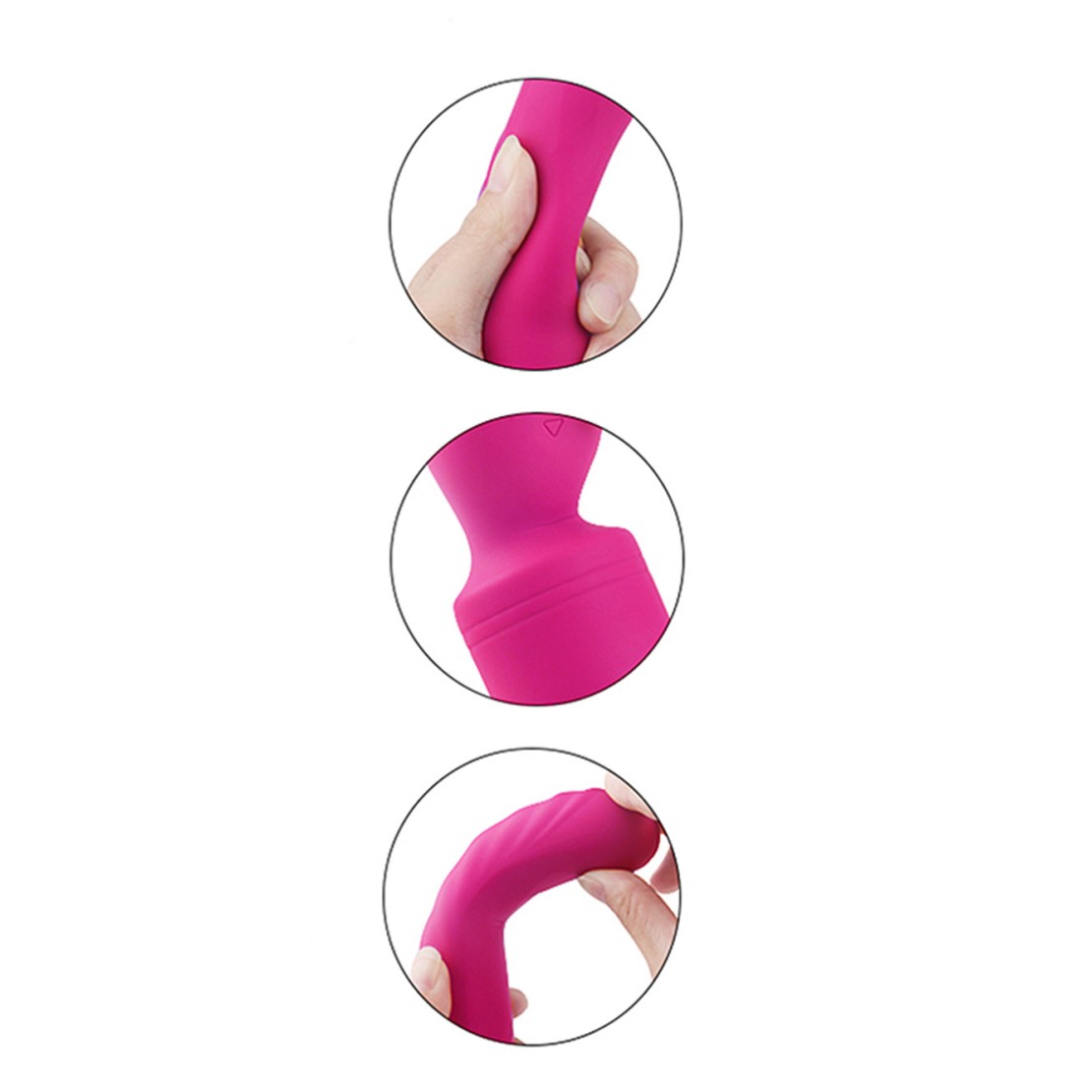 SEX TOY TRE IN UNO: WAND MASSAGGIA CLITORIDE...