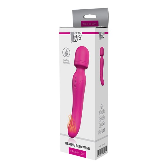 SEX TOY TRE IN UNO: WAND MASSAGGIA CLITORIDE PIU VIBRATORE RISCALDANTE