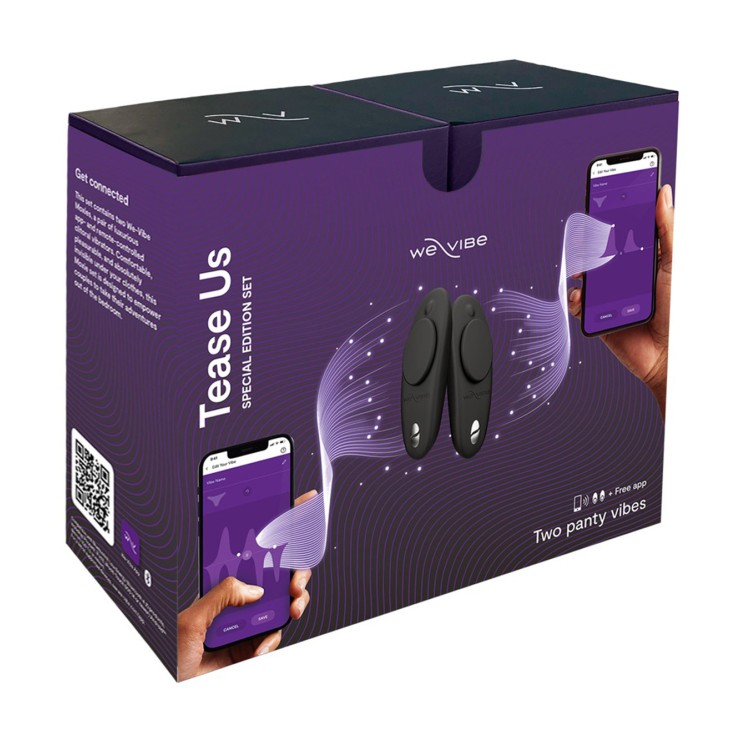 SET 2 STIMOLATORE CLITORIDEO DA MUTANDINA MOXIE PER...
