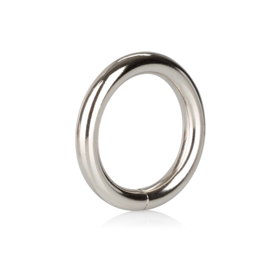SILVER RING ANELLO PER PENE IN ACCIAIO PLACCATO...