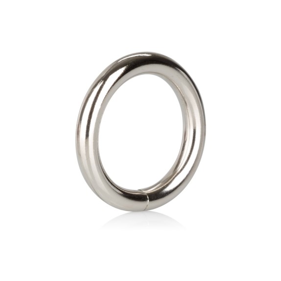SILVER RING ANELLO PER PENE IN ACCIAIO PLACCATO ARGENTO CALEXOTICS