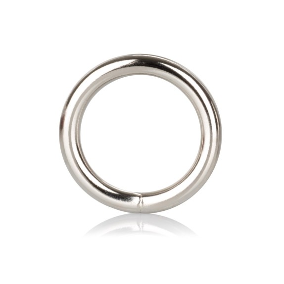 SILVER RING ANELLO PER PENE IN ACCIAIO PLACCATO ARGENTO CALEXOTICS