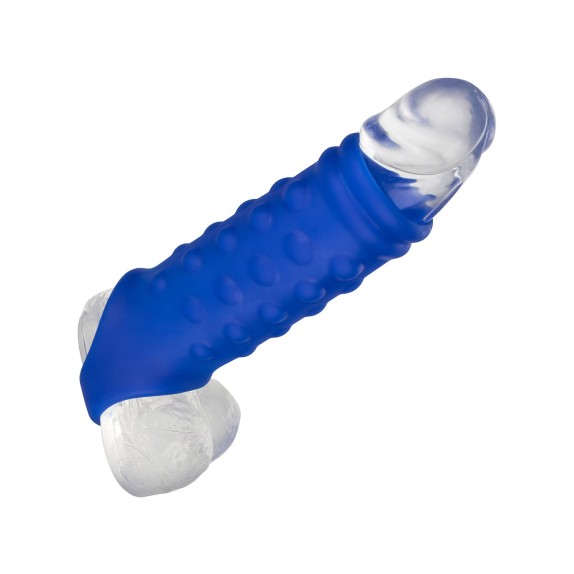GUAINA PROLUNGA SEXY DA INDOSSARE SUL PENE CON RILIEVI E ANELLO PER I TESTICOLI ADMIRAL