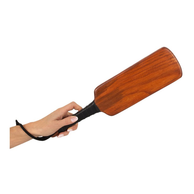 PADDLE SEXY IN LEGNO CON MANICO RINFORZATO PELLE PER... 2