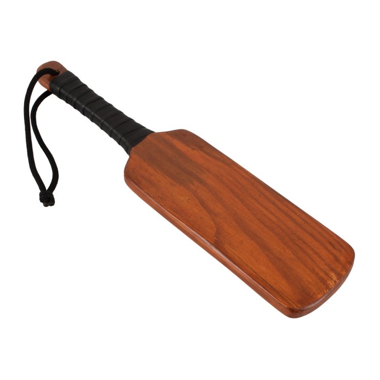 PADDLE SEXY IN LEGNO CON MANICO RINFORZATO PELLE PER...