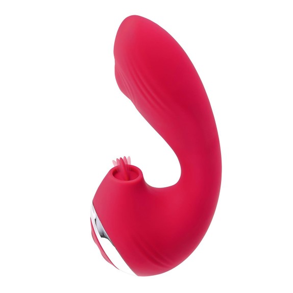SEX TOY VIBRANTE PIU' PULSAZIONE PUNTO G E LINGUETTA PER IL CLITO