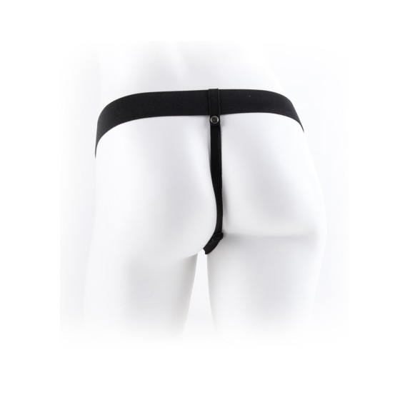 PROTESI STRAP-ON PER UOMO REALISTICA HOLLOW 9 INCH 24 CM WITH BALLS