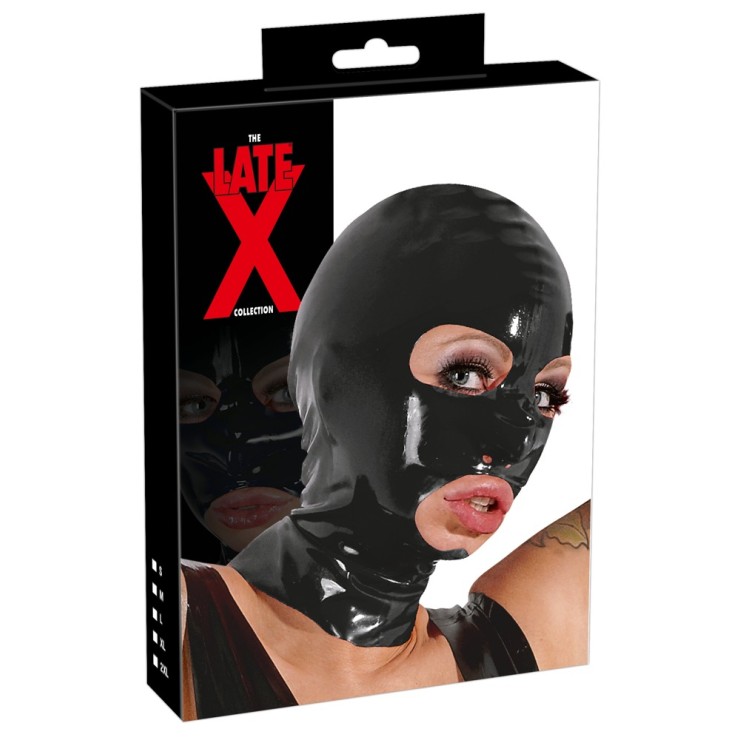MASCHERA IN LATEX UNISEX VARI COLORI