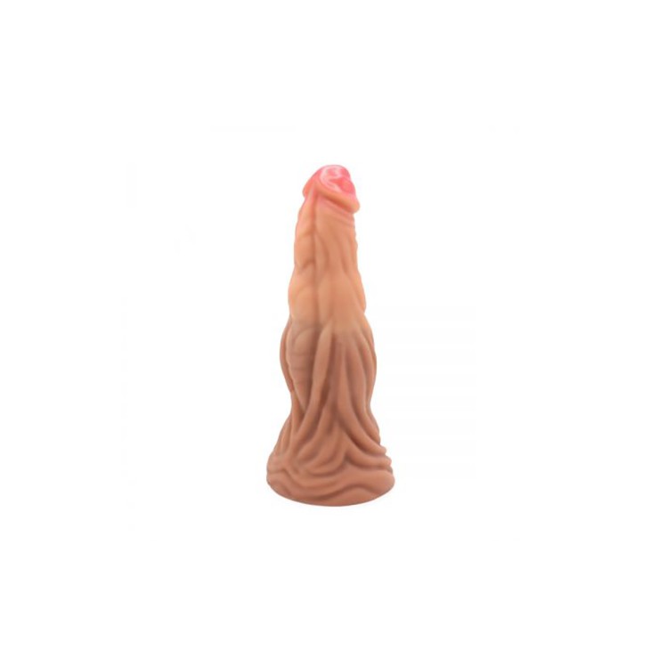 DILDO IN SILICONE DI GRANDI DIMENSIONI E VENATURE... 2