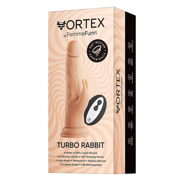 RABBIT SEX TOY PER DONNA ROTANTE E VIBRANTE CON... 2