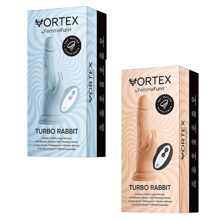 RABBIT SEX TOY PER DONNA ROTANTE E VIBRANTE CON...
