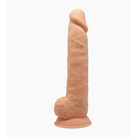 SEX TOY FALLO REALISTICO CON TESTICOLI IN SILICONE PREMIUM SILEXD 27 CM