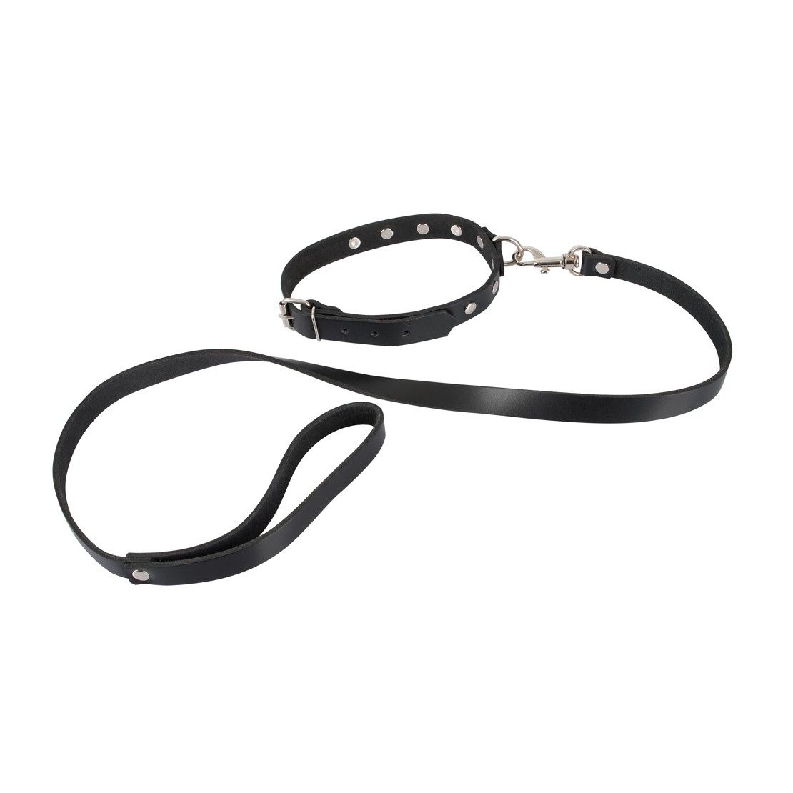 COLLARE REGOLABILE CON GUINZAGLIO SEXY IN VERA...