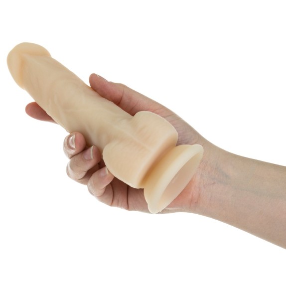 DILDO REALISTCO ROTANTE E VIBRANTE CON VENTOSA 18 CM NAKED ADDICTION