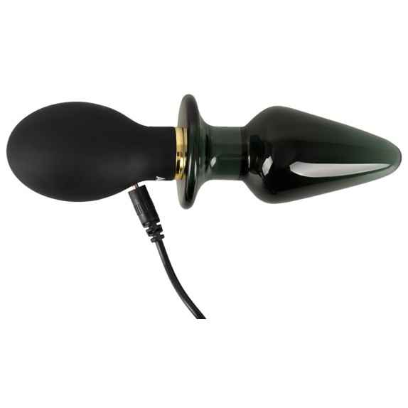 copy of DOPPIO PLUG ANALE IN VETRO E SILICONE VIBRANTE RICARICABILE ANOS