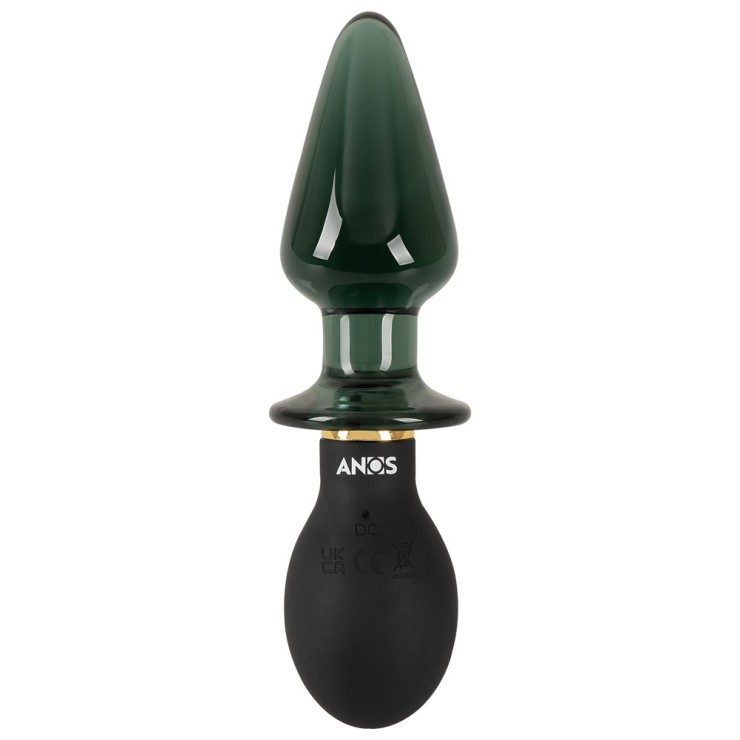 copy of DOPPIO PLUG ANALE IN VETRO E SILICONE VIBRANTE... 2