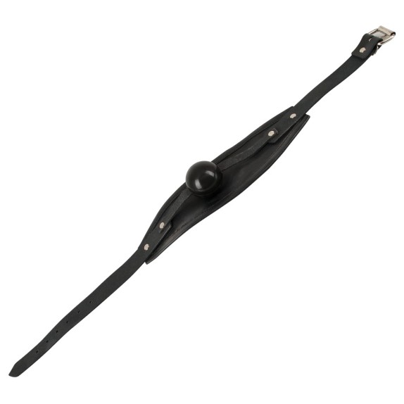 GAG IN SILICONE CON BAVAGLIO PELLE SEXY REGOLABILE ZADO