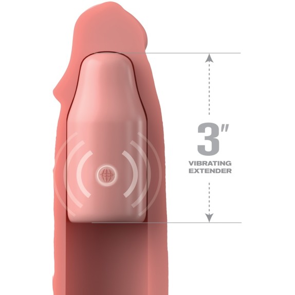 copy of PROLUNGA VIBRANTE SEXY PER UOMO DA INDOSSARE SUL PENE CON RIDUTTORE RIGIDO E TELECOMANDO WIRELESS