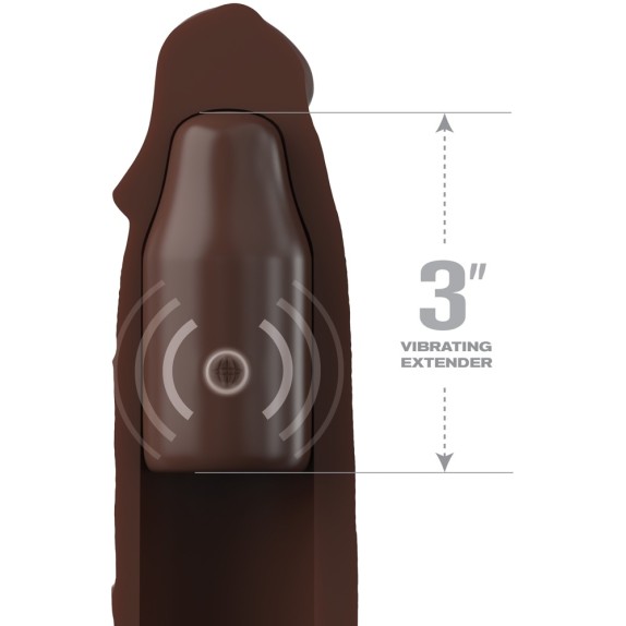 copy of PROLUNGA VIBRANTE SEXY PER UOMO DA INDOSSARE SUL PENE CON RIDUTTORE RIGIDO E TELECOMANDO WIRELESS