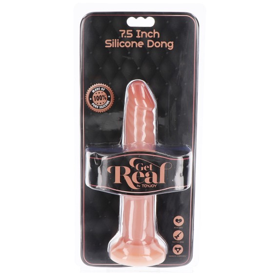 FALLO DILDO REALISTICO SEX TOY IN PURO SILICONE INODORE CON VENTOSA 19 CM