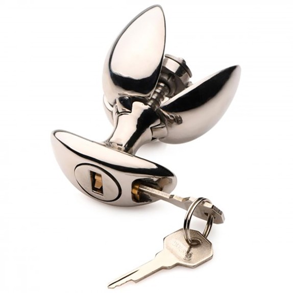 PLUG DILATATORE CON CHIAVE PER BLOCCO IN ACCIAIO MASTER SERIES
