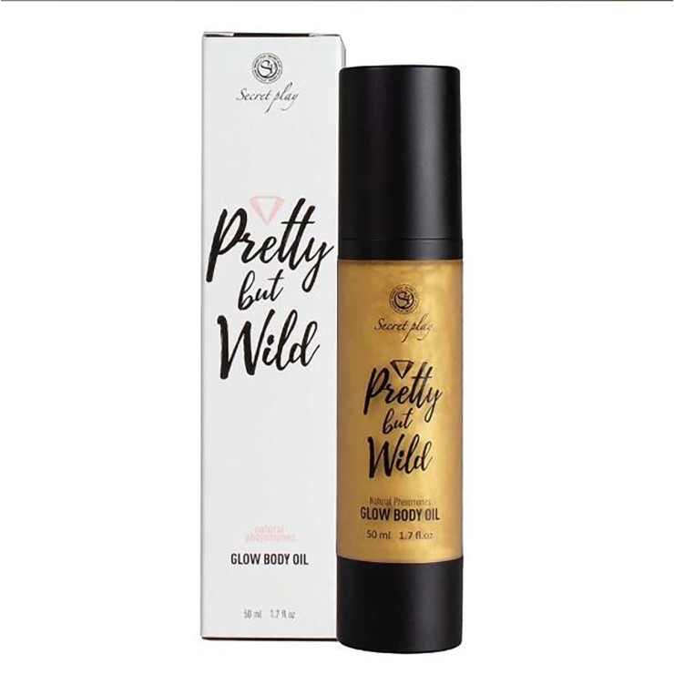 OLIO BRILLANTE ATTRATTIVO SEXY PER CORPO DORATO GLOW BODY... 2