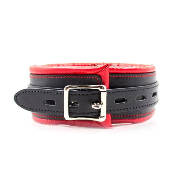 COSTRITTIVO KIT 4 PEZZI BDSM DA SCHIAVO SERVO CON MANETTE MORBIDE COLLARE E VASSOIO IMMOBILIZZATORE KIOTOS